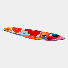 Fused Floral Boat Bowl