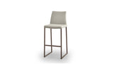 Curvo barstool and counterstool