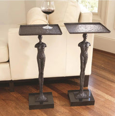Modern Man And Women End Table