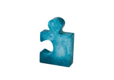 Alabaster Jigsaw Bookends