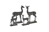 Fawn Sculpture Pair