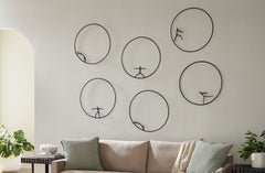 Olympic Figure in Iron Ring Black