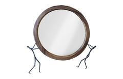 Atlas Mirror Chamcha Wood
