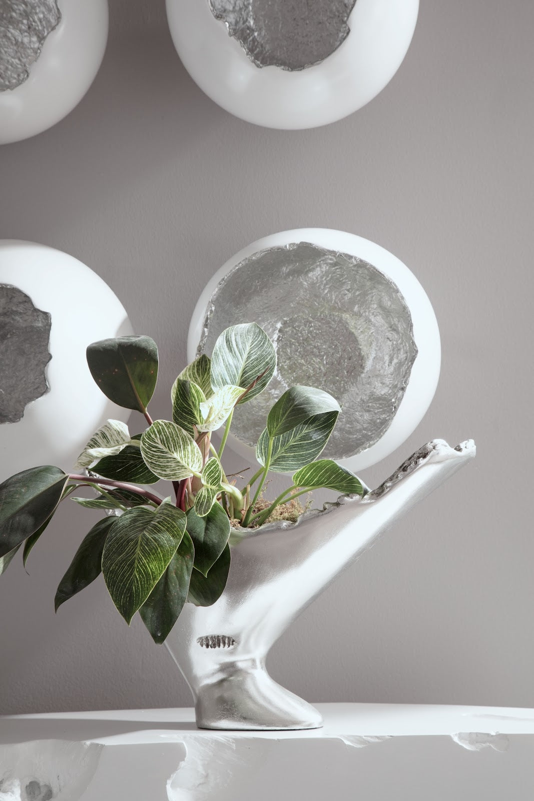 Burled Vase