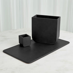 Radius Edge Leather Desk Accessories