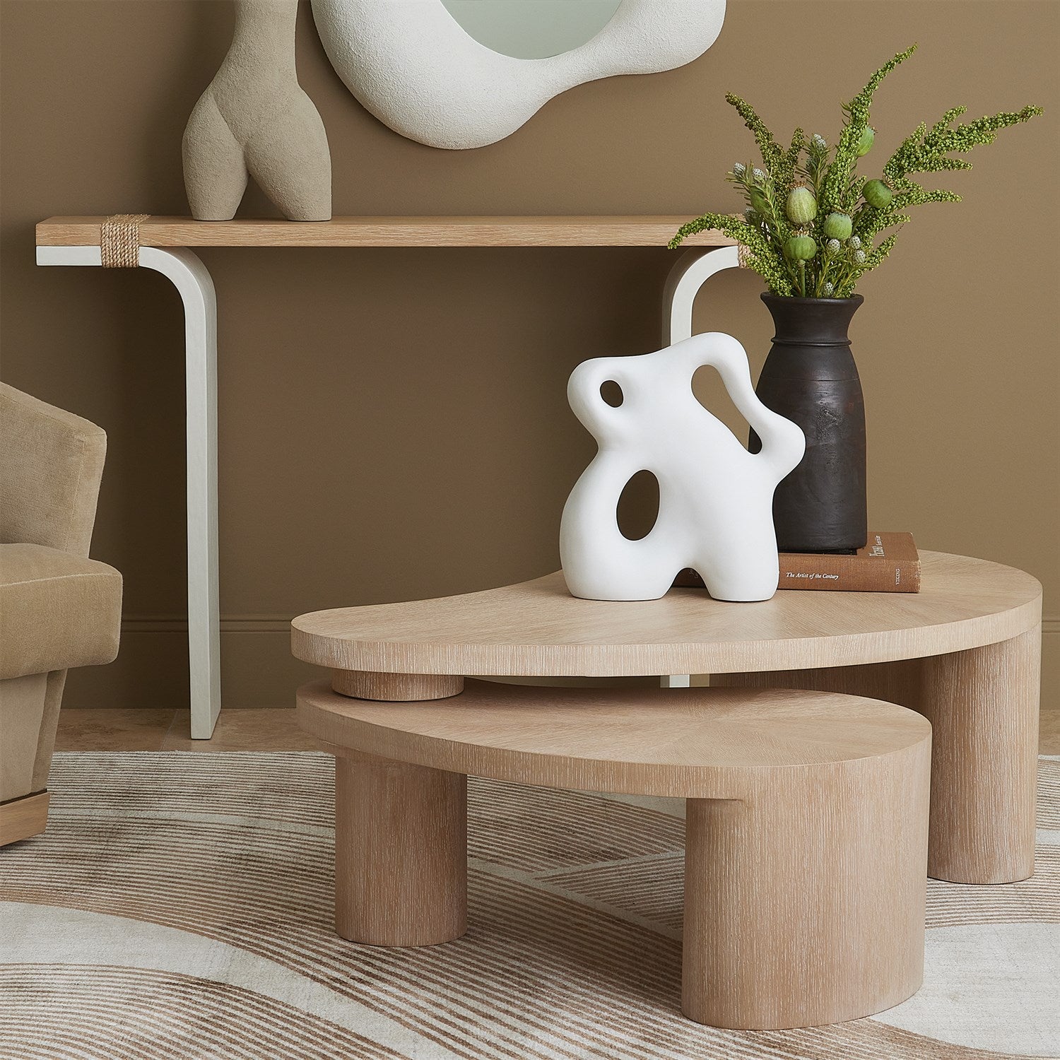 Ronan Sculpture Matte White