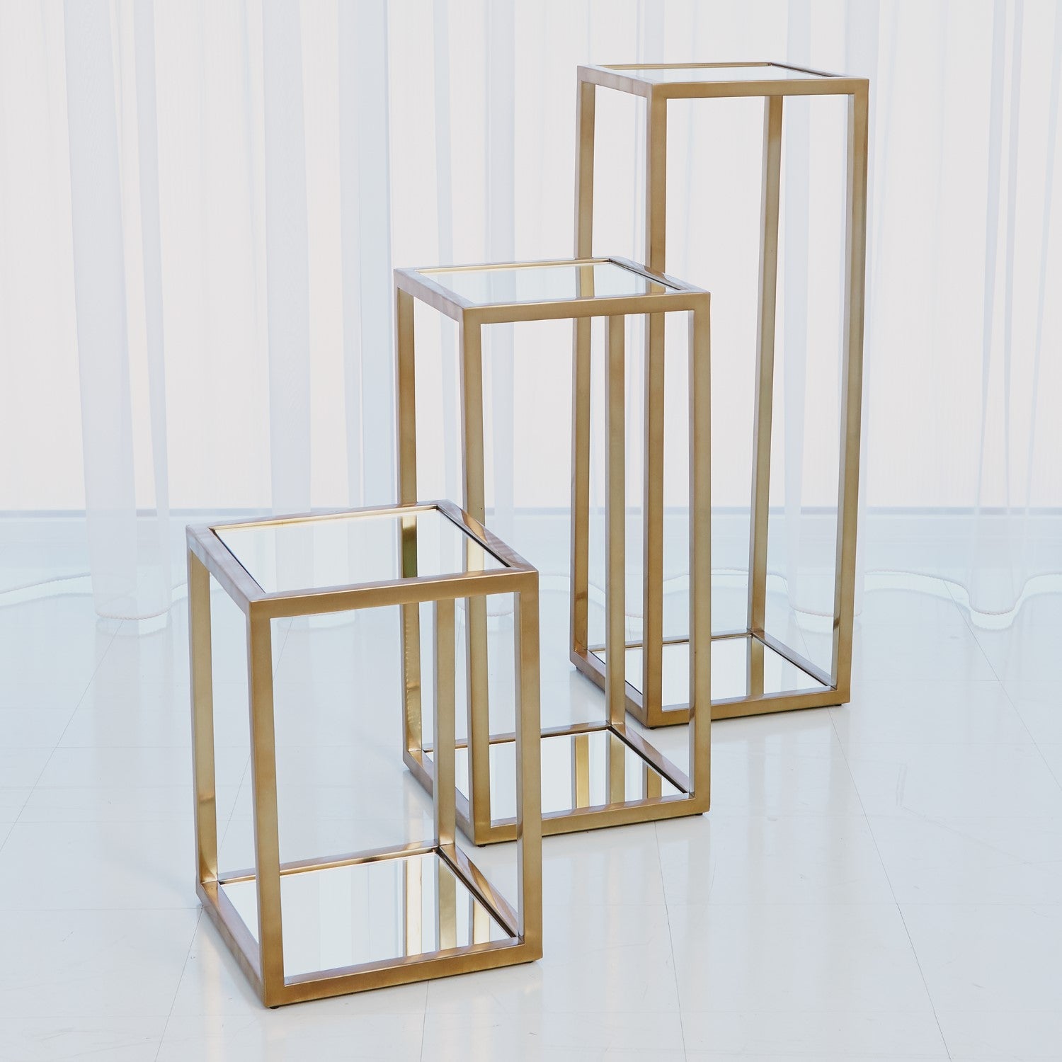 Escher Pedestal And Planter