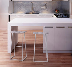 Palmo barstool and counterstool