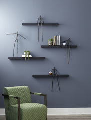 Moveable Man on Shelf Sitting